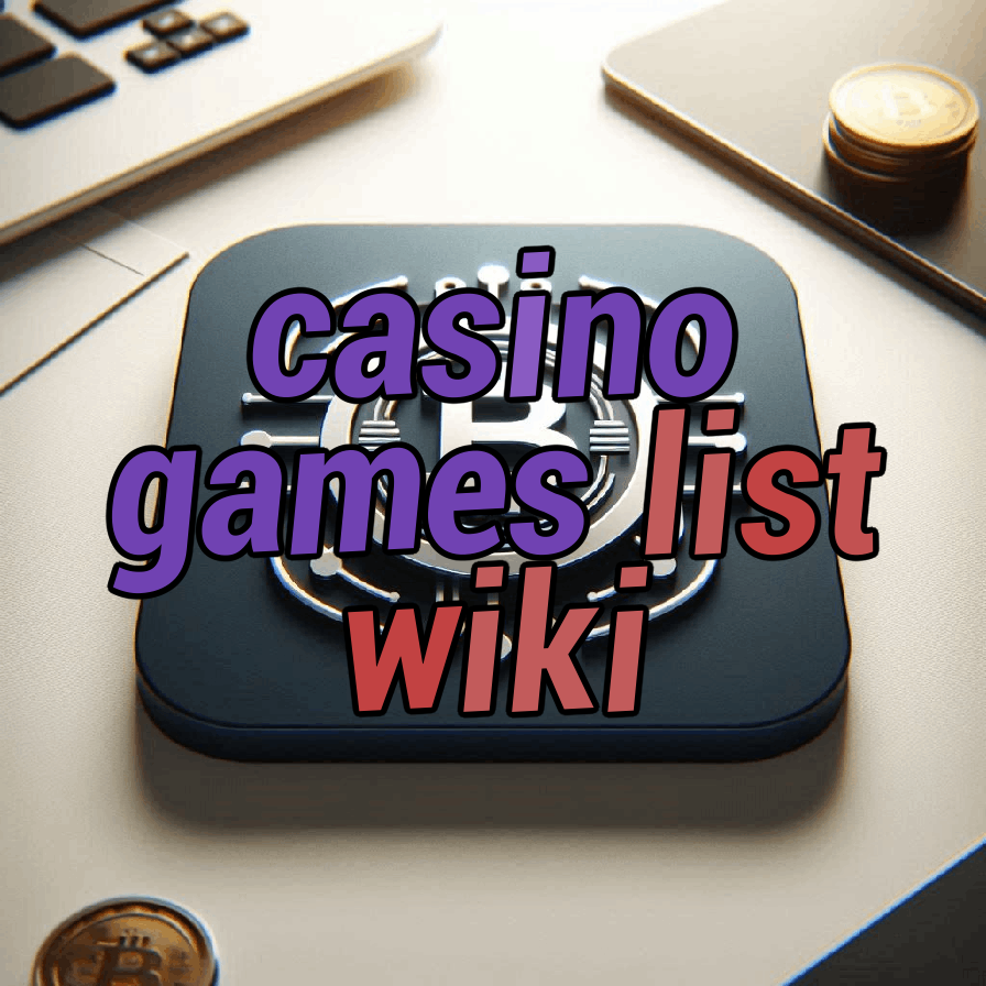 casino games list wiki